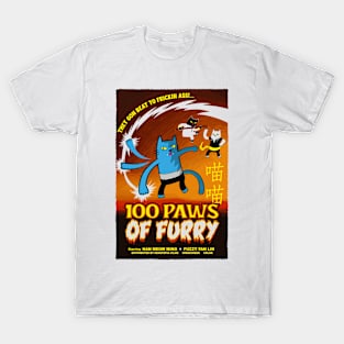 100 Paws of Furry T-Shirt